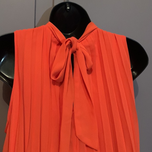 Orange Sunray Dress NWT - Picture 4 of 7
